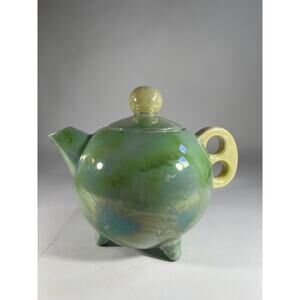 Luster Japan Fine China Tea Pot National Silver Vintage Glassware Japanese R8361